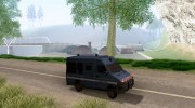 Gendarmerie Van для GTA San Andreas миниатюра 5
