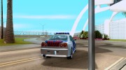 Nissan Skyline Indonesia Police для GTA San Andreas миниатюра 4