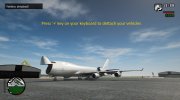 Boeing 747-400F для GTA San Andreas миниатюра 15