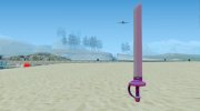 Roses Sword from Steven Universe para GTA San Andreas miniatura 3