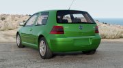 Volkswagen Golf 1.6 3-door (Typ 1J) 2003 для BeamNG.Drive миниатюра 3