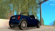 Mini Cooper S Cabrio for GTA San Andreas miniature 4