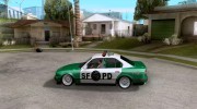 BMW 535i E34 Police для GTA San Andreas миниатюра 2