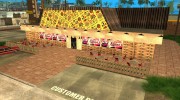 Новая пиццерия в Айдлвуде для GTA San Andreas миниатюра 1