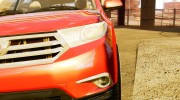 Toyota Highlander 2012 v2.0 для GTA 4 миниатюра 12