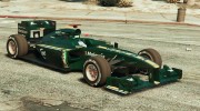 Lotus F1 для GTA 5 миниатюра 4