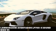 Lamborghini Aventador LP700-4 Sound Mod v5 para GTA San Andreas miniatura 1