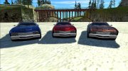 FlatQut Scorpion Cabrio Custom для GTA San Andreas миниатюра 6