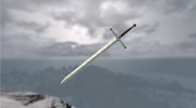 Ice Sword of Eddard Stark - Лед - меч Старков 1.6 para TES V: Skyrim miniatura 1