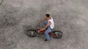 BMX Long Big Wheel Version для GTA San Andreas миниатюра 2