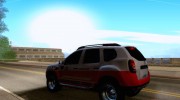 Daewoo Dacia Duster Rally for GTA San Andreas miniature 2