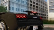 Lamborghini Gallardo LP560-4 для GTA San Andreas миниатюра 5