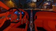 2017 Bugatti Chiron 1.5 для GTA 5 миниатюра 18