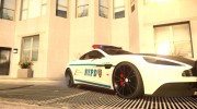 Aston Martin Vanquish NYPD para GTA 4 miniatura 3