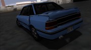 Subaru Legacy 1989 2.0 RS (BC) для GTA San Andreas миниатюра 3