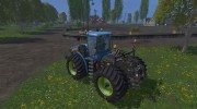 New Holland T9560 Blue for Farming Simulator 2015 miniature 4