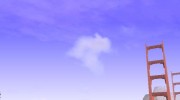 Новые облака и прочие текстуры para GTA San Andreas miniatura 3
