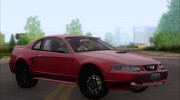 Ford Mustang Cobra 1999 Clean Mod para GTA San Andreas miniatura 21