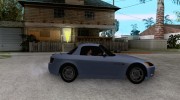 Honda S2000 Tunable para GTA San Andreas miniatura 5