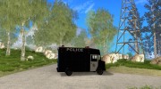 Boxville S.W.A.T. van для GTA San Andreas миниатюра 5