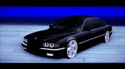 BMW E38 Mafia for GTA San Andreas miniature 1
