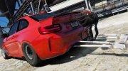 Drag BMW M2 для GTA 5 миниатюра 3