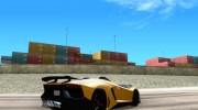 Lamborghini Aventador J TT Black Revel для GTA San Andreas миниатюра 4