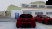 Seat Leon Cupra Static для GTA San Andreas миниатюра 5