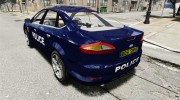 Ford Mondeo Police Nationale for GTA 4 miniature 3