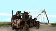 Land Rover WMIK для GTA San Andreas миниатюра 3