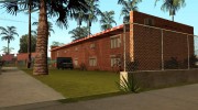 Новые текстуры двухэтажных домов на Грув Стрит для GTA San Andreas миниатюра 2