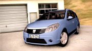 Dacia Sandero Grandtour для GTA San Andreas миниатюра 1