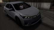 Toyota Corolla 2016 para GTA San Andreas miniatura 1
