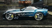 Dodge Viper SRT-10 ACR ELITE POLICE для GTA 4 миниатюра 2