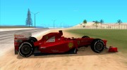 [DOUBLE]   Scuderia Ferrari F1 2012 for GTA San Andreas miniature 5