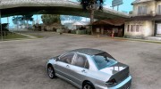 Mitsubishi Lancer Evolution VIII Full Tunable для GTA San Andreas миниатюра 3