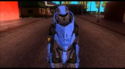 Garrus Helmet from Mass Effect 2 para GTA San Andreas miniatura 1