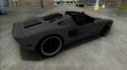Ford GTX1 FBI для GTA San Andreas миниатюра 3