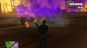 Фиолетовые Эффекты для GTA San Andreas миниатюра 3