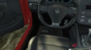 VW Golf Gti v1.0 Red для Farming Simulator 2013 миниатюра 9