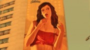 GTA IV Lollypop Girl billboard для GTA San Andreas миниатюра 2