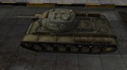 Скин с надписью для КВ-1С для World Of Tanks миниатюра 2