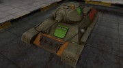Зона пробития T-34 для World Of Tanks миниатюра 1