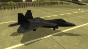 F-22 Grey для GTA San Andreas миниатюра 4