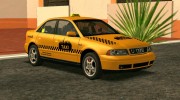 Audi A4 1.9 TDI Taxi for GTA San Andreas miniature 1
