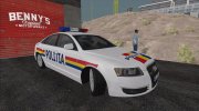 Audi A6 (C6) 3.0 Quattro - Румынская полиция para GTA San Andreas miniatura 2