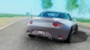 2016 Mazda MX-5 Miata для GTA San Andreas миниатюра 5