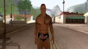 Dwayne The Rock Johnson Mod V1 for GTA San Andreas miniature 1
