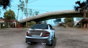 Mercedes-Benz C63 AMG for GTA San Andreas miniature 4