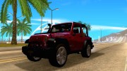 Jeep Wrangler 2012 for GTA San Andreas miniature 1